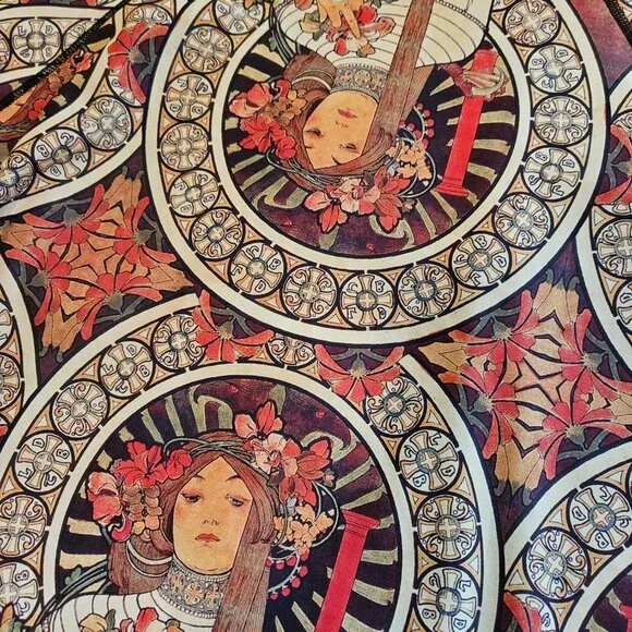 4 in 1 Blackmilk Mini Dress - Limited Edition Reversible Alphonse Mucha Art - Picture 12 of 12